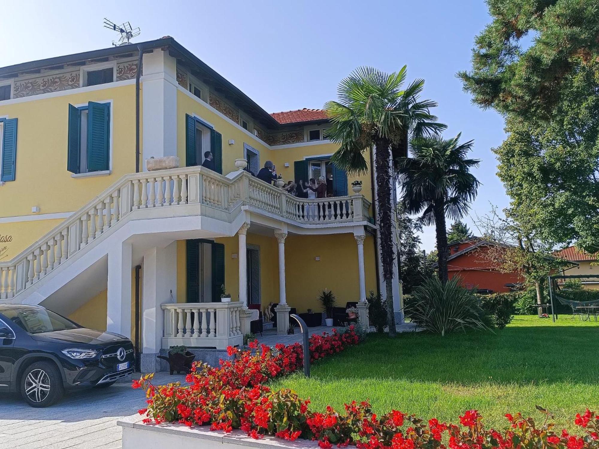 B&B Villa Preziosa Lago Maggiore レーザ エクステリア 写真